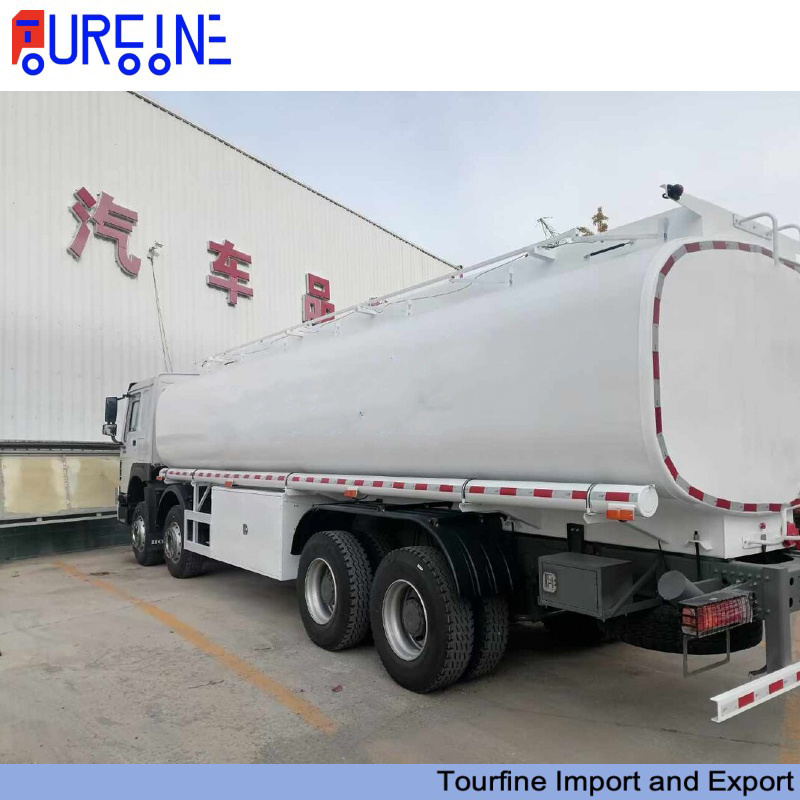 35000L HOWO 8x4 Diesel Fuel Tanker Truck Oil Bowser Truck for Africa Fuel Transport
