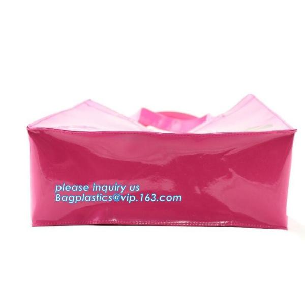 Women Handbags Biodegradable Shopping Bags Semi Clear Shoulder Tote Beach
