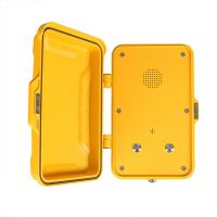 Téléphone industriel étanche IP67 pour extérieur, montage mural/sur pilier