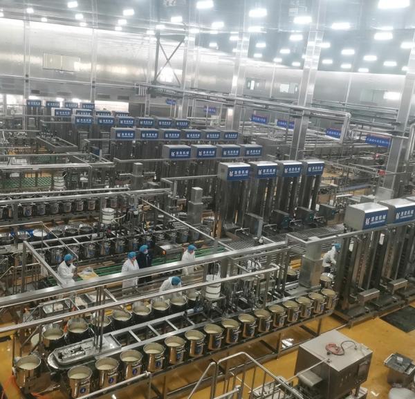 商用豆腐生産ラインのための完全自動豆腐製品加工機械