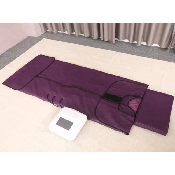 Lymph Drainage Far Infrared Sauna Blanket With 3 Zone Digital Controller