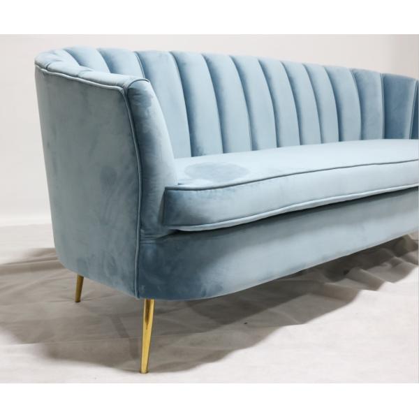 Upholstered 215x80x88cm Living Room Furniture Sofa For Home