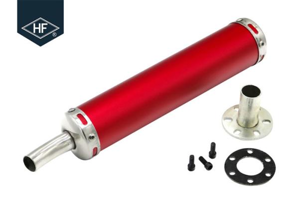 Pipes 20mm Motorcycle Exhaust Muffler Slip On Stainless Steel Street Motocross Silencer
