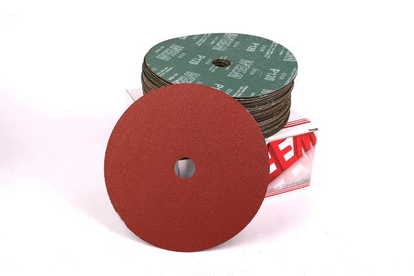 Discos de lixamento de lixamento da fibra da resina do óxido de alumínio dos discos 100mm de 5 polegadas para o moedor de ângulo Start