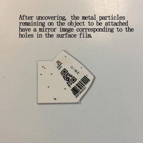 防水と長方形 書き込み可能な表面の二重層ラベル