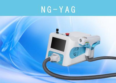 Portable Long Pulse Yag Laser Tattoo Removal Machine Painless For Beauty Salon