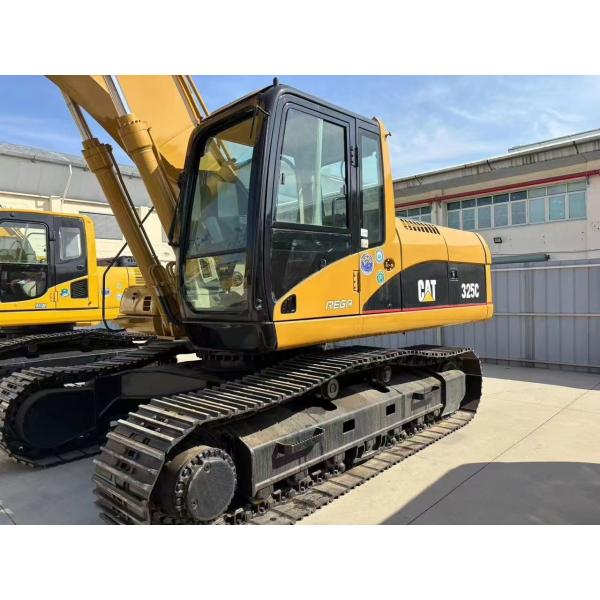 Caterpillar 325C hidráulico utilizado excavadora visibilidad y seguridad para la construcción