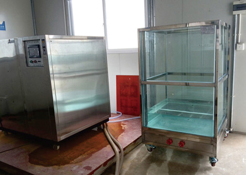 Waterproof Stainless Steel IPX6 Water Jet Test