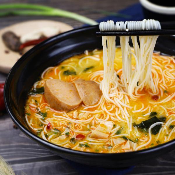 Гаорен Рамен Нудлс Не жареные мгновенные нудлс питательный аромат аббалона