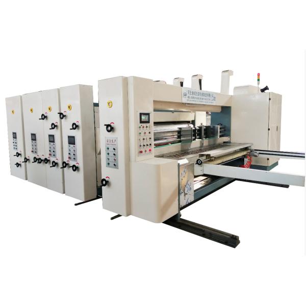 Semi Automatic Cardboard Box Printing Machine , Flexo Printing Machine For Carton