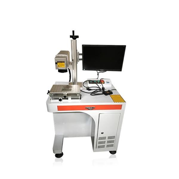 Laser Marking Machine for Metal Raycus/JPT/Max Stainless Silver Gold Fiber 20w 30w 50w 100W Crytal Applicable Weight 110kg