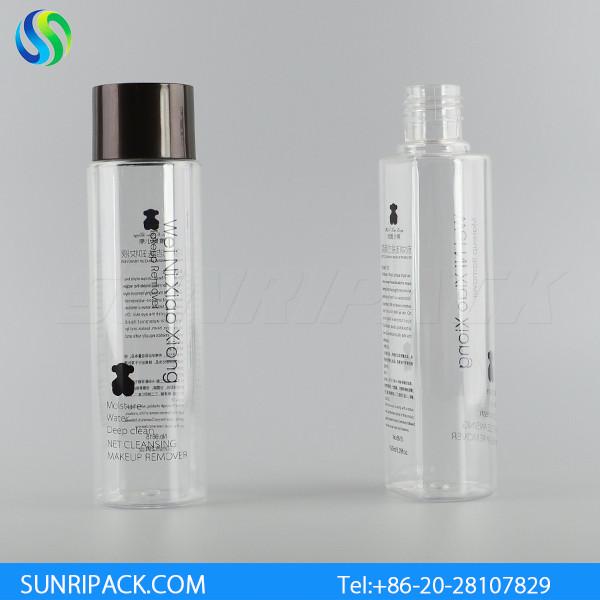 150ml toner plastic bottle, 5oz clear round PET bottles, empty plastic bottle, Shampoo Bot