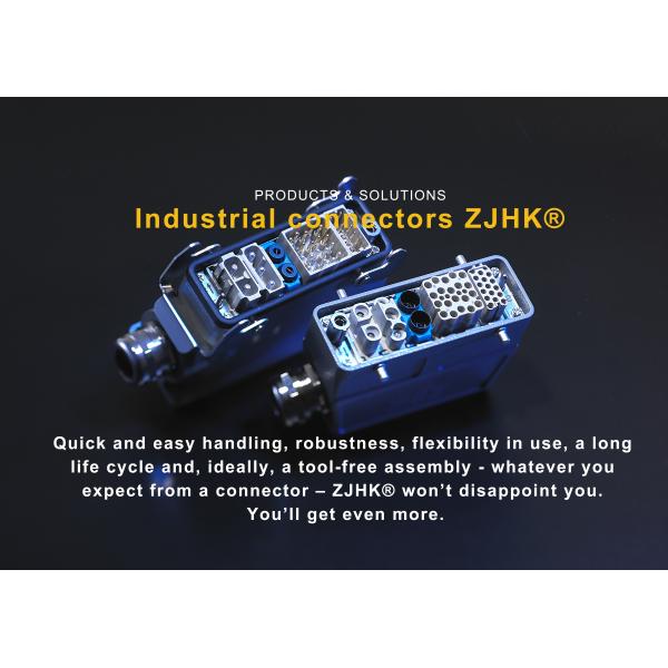 70A Crimp Module Combined Inserts Heavy Duty 2 Pin Connector