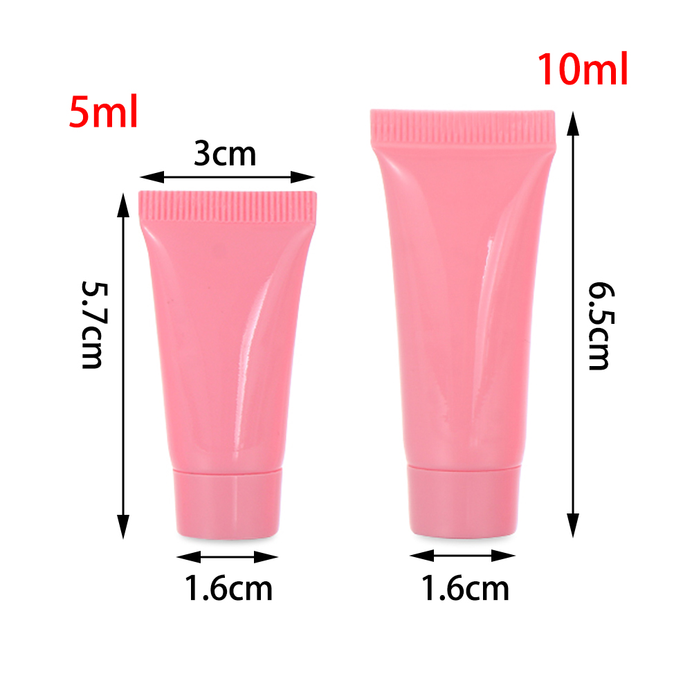 Трубки 15ml 20ml 30ml лосьона руки ЛЮБИМЦА завинчивой пробки мягкие Refillable