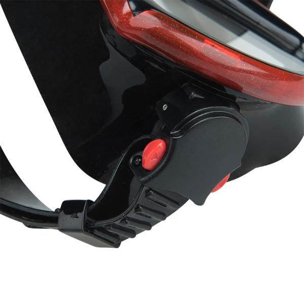 4mm Tempered Glass Dive Prescription Snorkel Mask Anti Fog Underwater