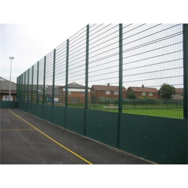 Проволочная изгородь сваренная металлом обшивает панелями покрытие порошка для ц