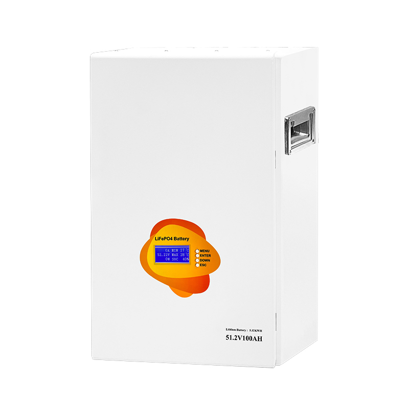 Wall Mount Home Energy Storage Battery, Portable Off-Grid Lithium Powerwall