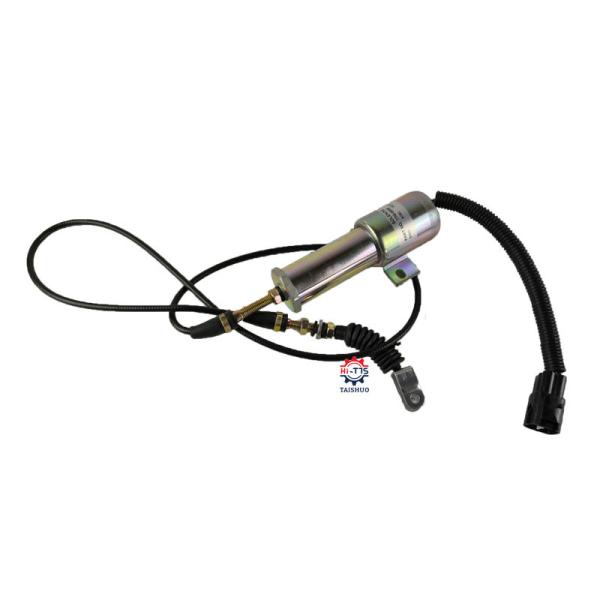 24V cortou a válvula de solenoide da parada para a máquina escavadora 11N6-66090 de R210LC-7H R220LC-7H
