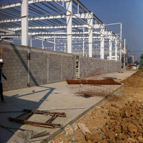Construcción prefabricada de estructuras de acero Almacenamiento Edificios de marcos metálicos de gran envergadura