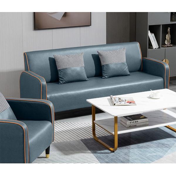 Sofa Nordic Elegant Velvet Wavy PU Seating Couch for Three Seat Corner Style in Living Room European Furniture Apartment