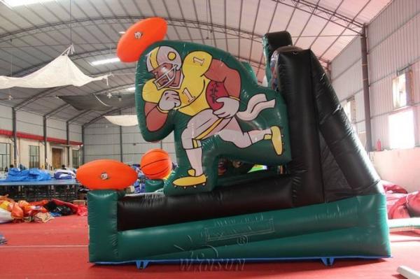 Waterproof Inflatable Sports Games Air Constant Basketball Toss Games Eco - Friendly