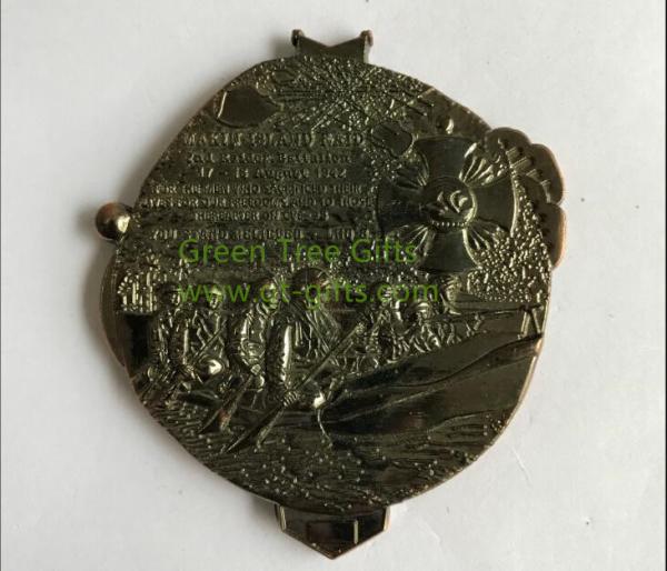 Manufacture Cheap Metal Souvenir Antique Gold Custom Challenge Coin