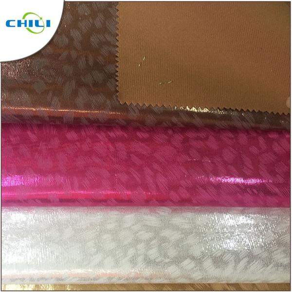 Hot Selling Fashion Suede Polyester Shoe Upholstery Fabric Leather