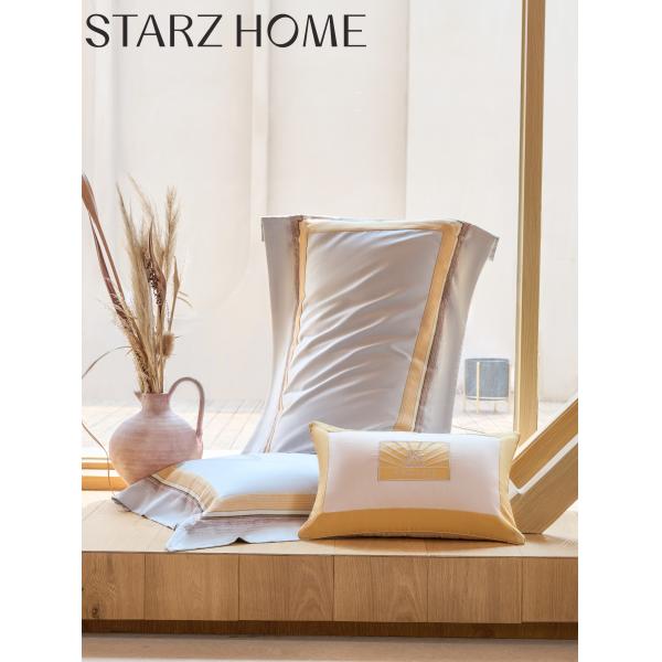 High Count Pima Cotton Jacquard Patchwork Bedding Sets in Modern Luxury Design Style