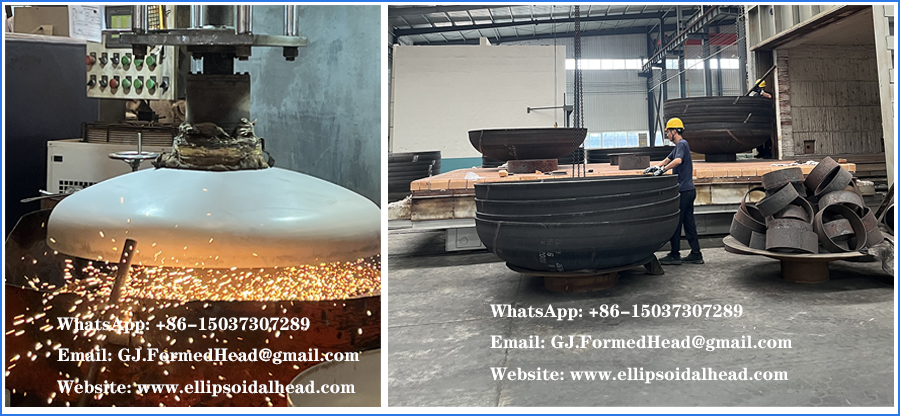 ASME Code SA-240M Stainless Steel Dish Ends Manufacturer in China