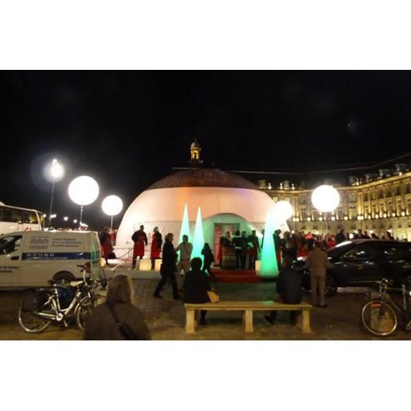 LED Moon Balloon Light 120V 600w Softlight For Festival And Party Decoration And Branding