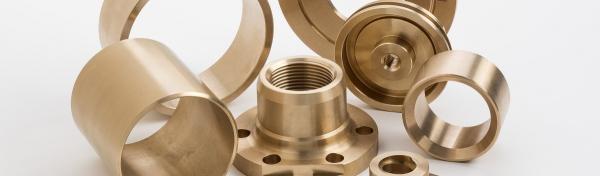 Oilless Lubrication Cast Bronze Bushings Sleeve & Sintered Brass Bushing
