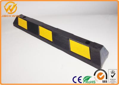 Heavy Duty Truck / Car Rubber Wheel Stopper  / Parking Wheel Stop 900*150*100mm