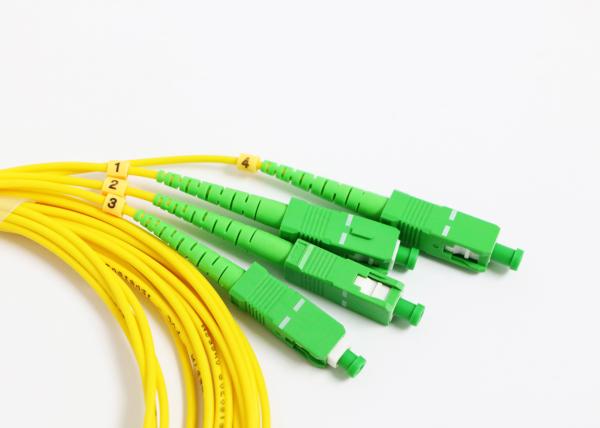 G657A2 Fiber Optic Splitter For Fiber Optical Sensors , Lc Lc  St St Coupler