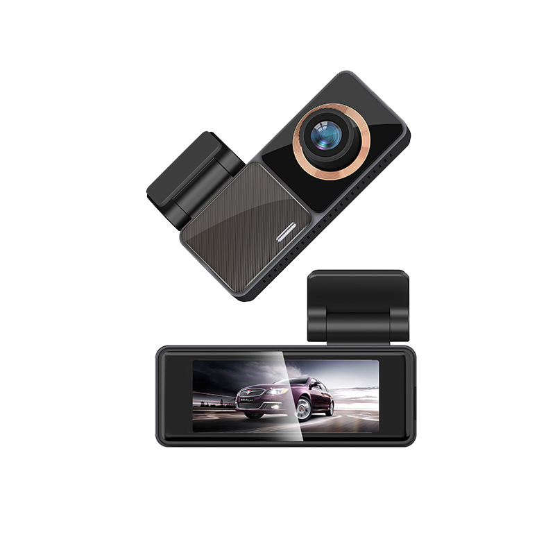 3.2 Inch Touch Screen Dash Cam 4K Front 1080P Rear With WiFi GPS ADAS Smart Driving Assist