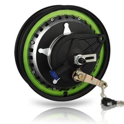 12 Inch Electric Motorcycle Parts , High Torque Brushless Electric Motors With Lock