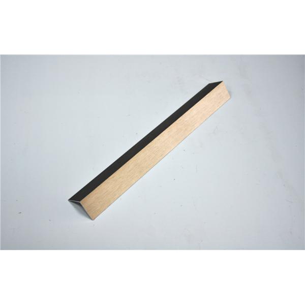 Decorative Aluminum Extrusions , Aluminum Corner Profile With GB/75237-2004