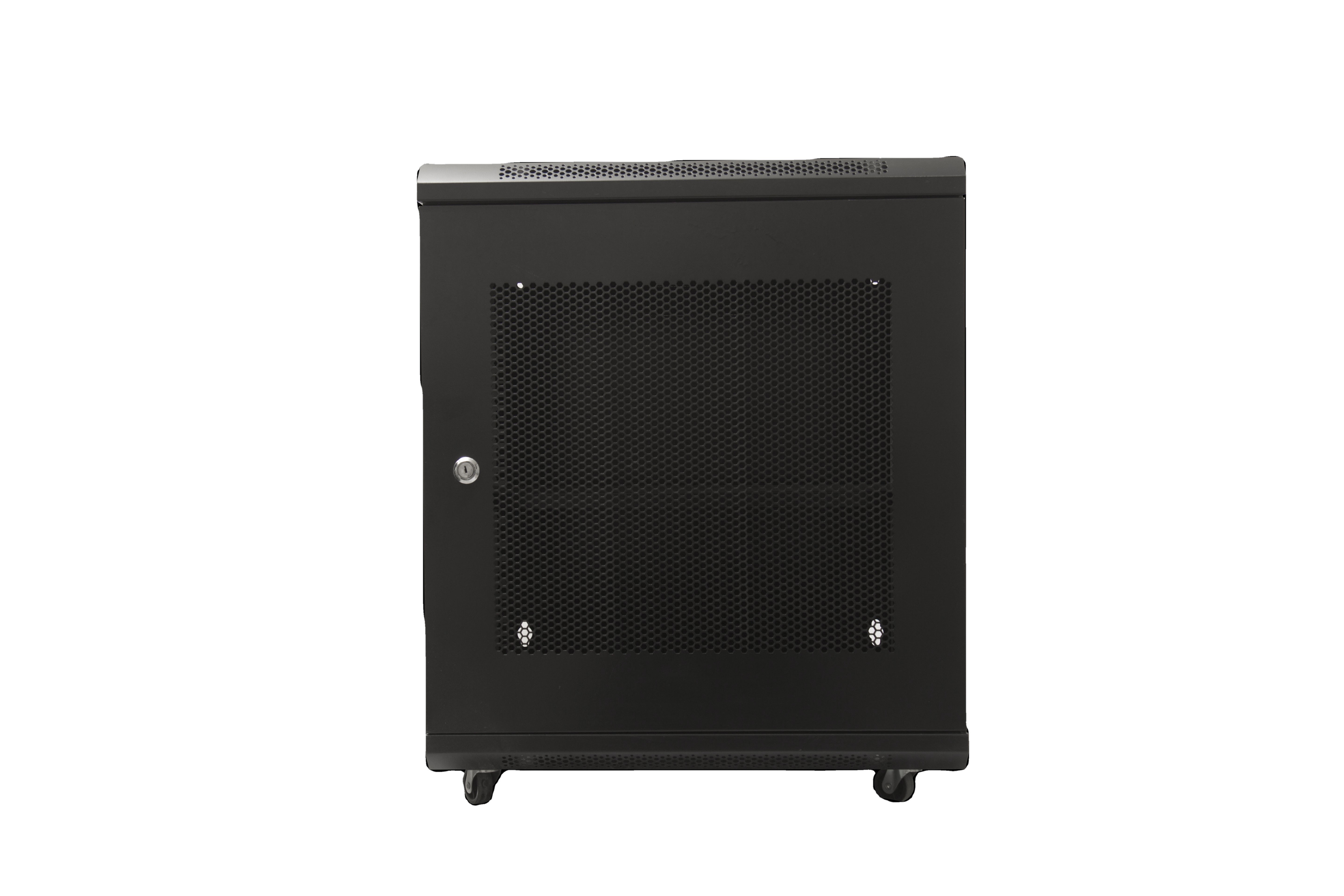 RAL7035 Colour 12u Network Rack with Toughened Glass Door Or Mesh Door 600*450*650mm