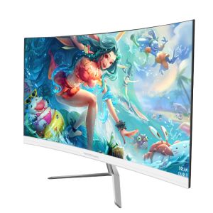 23.8 дюймовый бизнес безрамочный компьютерный монитор с 178° вертикальным углом обзора