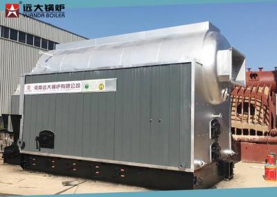 Ricehusk Chain Grate Stoker Horizontal Steam Boiler With Water - Fire Tube