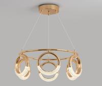 JYLIGHTING Indoor Gold Luxury Metal Pendant Light Nordic Modern Chandelier for Coffee Shop Restaurant Bars Kitchens
