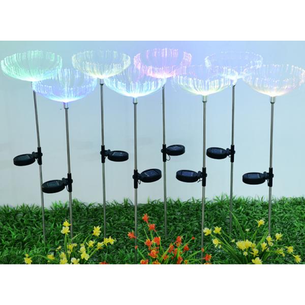 Solar optical fiber jellyfish Lights Outdoor Lawn Park Decoration Lamp LED