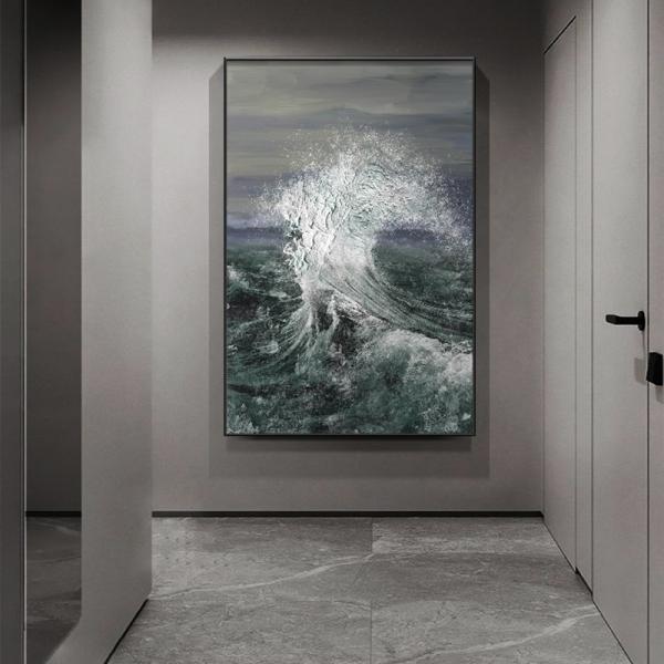 Peinture à l'huile pour la décoration de la maison Taille personnalisée acceptée