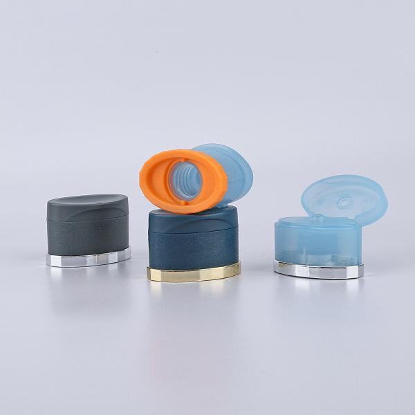 60ml Sunscreen Tube White Empty Squeeze Tube Containers Customized With Oval Flip Top Cap