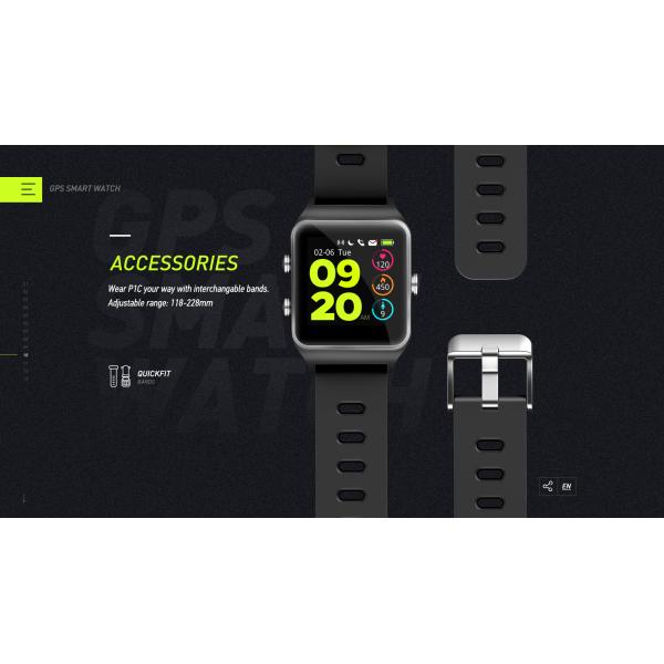 Water Resistant Heart Rate Monitor Smart Positioning Watches