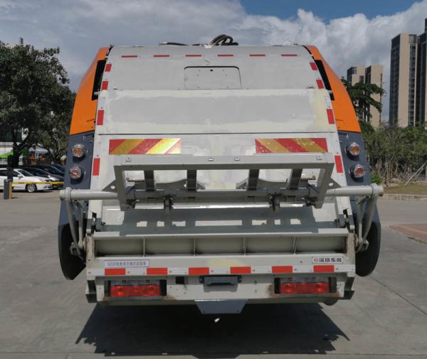 Vehículo de transporte de compresión eléctrica Dongfeng Recogida de residuos Compactor de basura Camión
