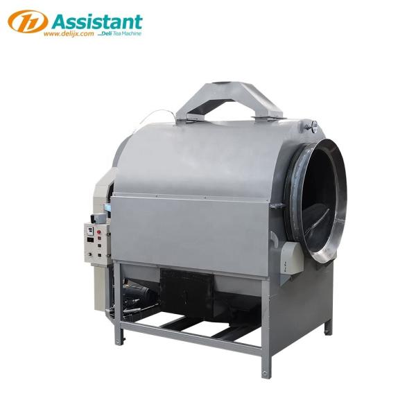 Wood Heating Fixation Revolving machine DL-6CSTP-CM90 Tea Rotating Roasting Drum Dryer