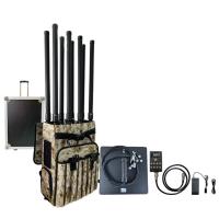 8 canais Mochila Drone Jammer Amplificador Anti FPV Drone GPS interferência