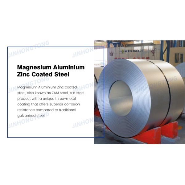 600-1500mm Width Customized Thickness SGH440 SGH490 SGH540 Magnesium Aluminum Zinc Plating Coil for Automotive Industry
