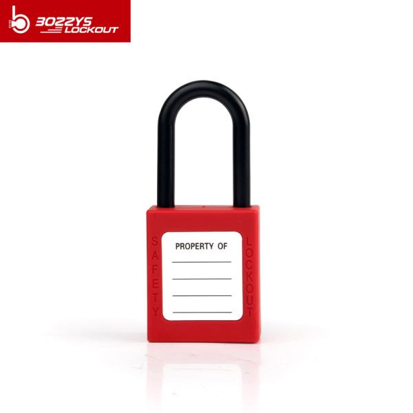 BOSHI Hot Item 38mm Length Steel Shackle Material Safety Lockout Padlock