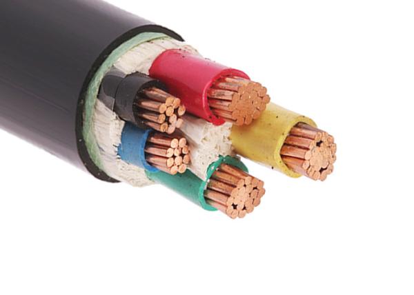 o PVC de 3x185+2x95 SQMM isolou cabos distribuidores de corrente do PVC 0.6/1KV